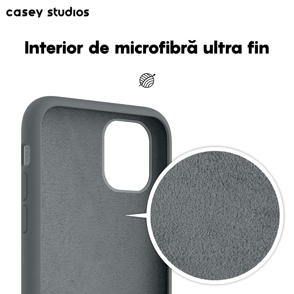Husa Soft Silicone - iPhone 11 - Dark Gray