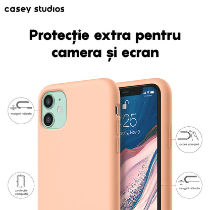 Husa Soft Silicone - iPhone 11 - Pink Sand