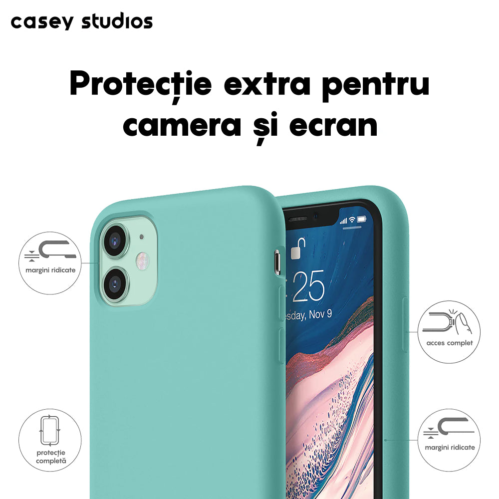 Husa Soft Silicone - iPhone 11 - Turqoise
