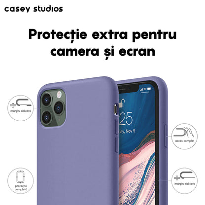 Husa Soft Silicone - iPhone 11 Pro - Light Lilac