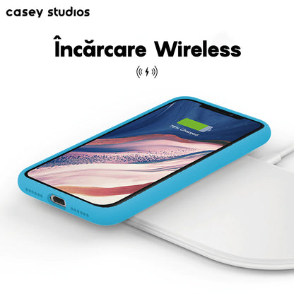 Husa Soft Silicone - iPhone 11 Pro - Cadet Blue