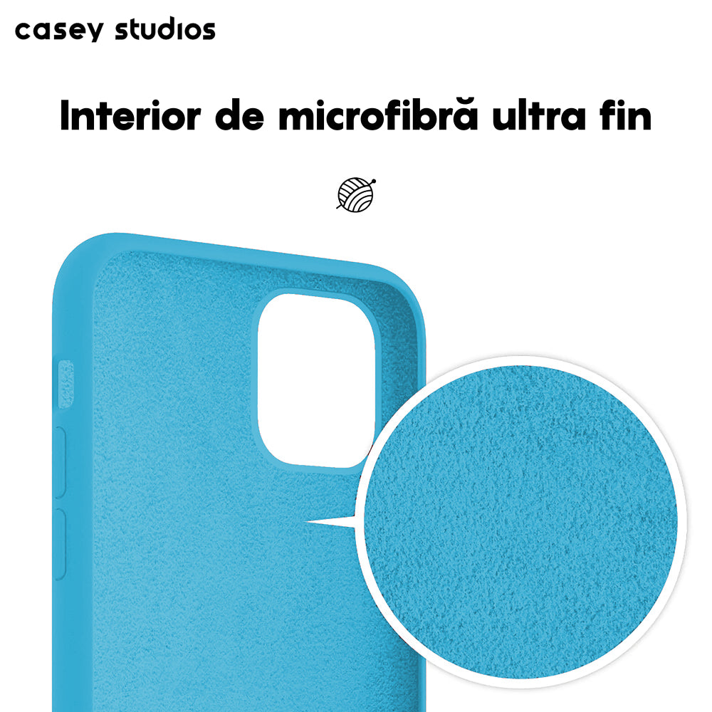 Husa Soft Silicone - iPhone 11 Pro - Cadet Blue