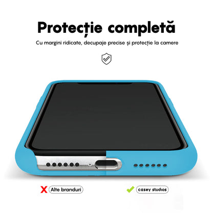 Husa Soft Silicone - iPhone 11 Pro - Cadet Blue