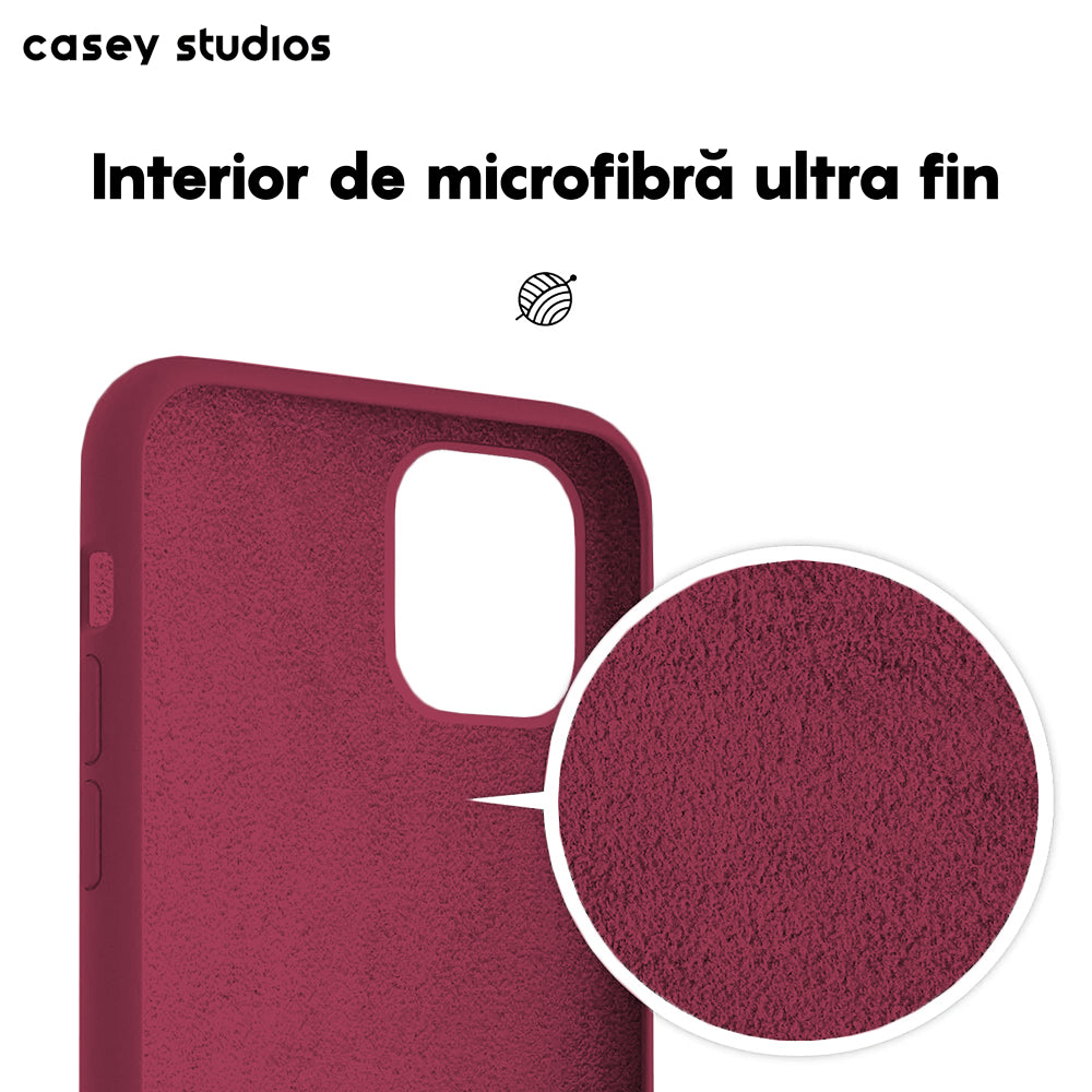 Husa Soft Silicone - iPhone 11 Pro - Burgundy