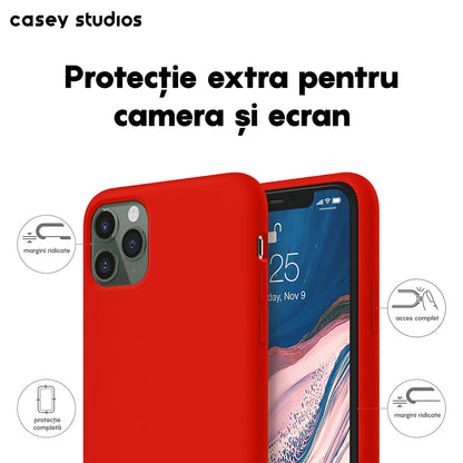 Husa Soft Silicone - iPhone 11 Pro - Red