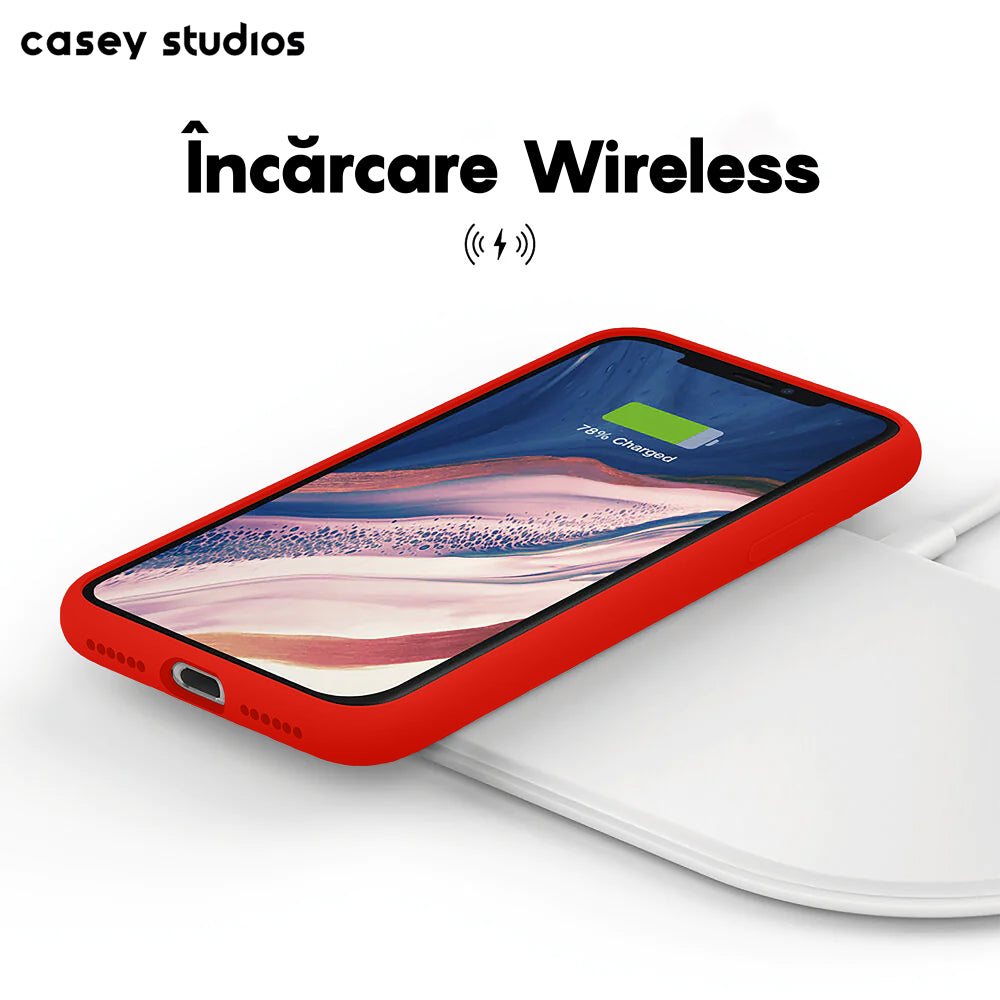 Husa Soft Silicone - iPhone 11 Pro - Red