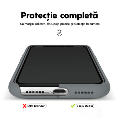 Husa Soft Silicone - iPhone 11 Pro - Dark Gray