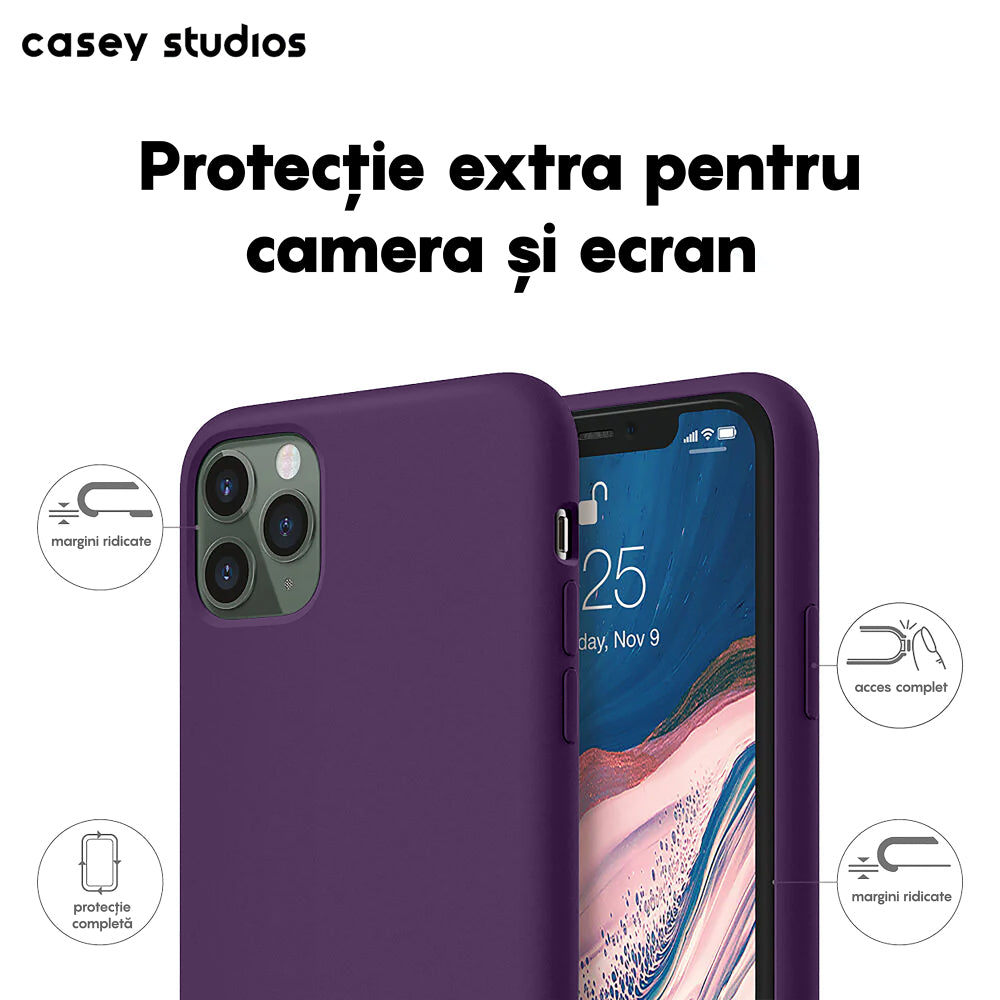 Husa Soft Silicone - iPhone 11 Pro - Light Purple