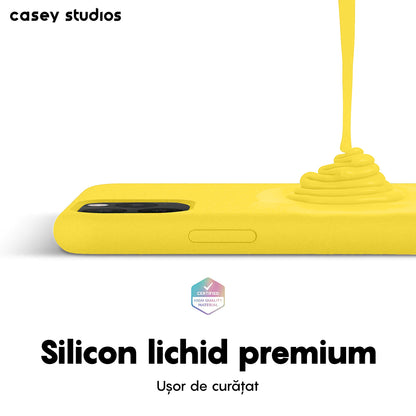 Husa Soft Silicone - iPhone 11 Pro - Yellow