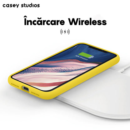 Husa Soft Silicone - iPhone 11 Pro - Yellow