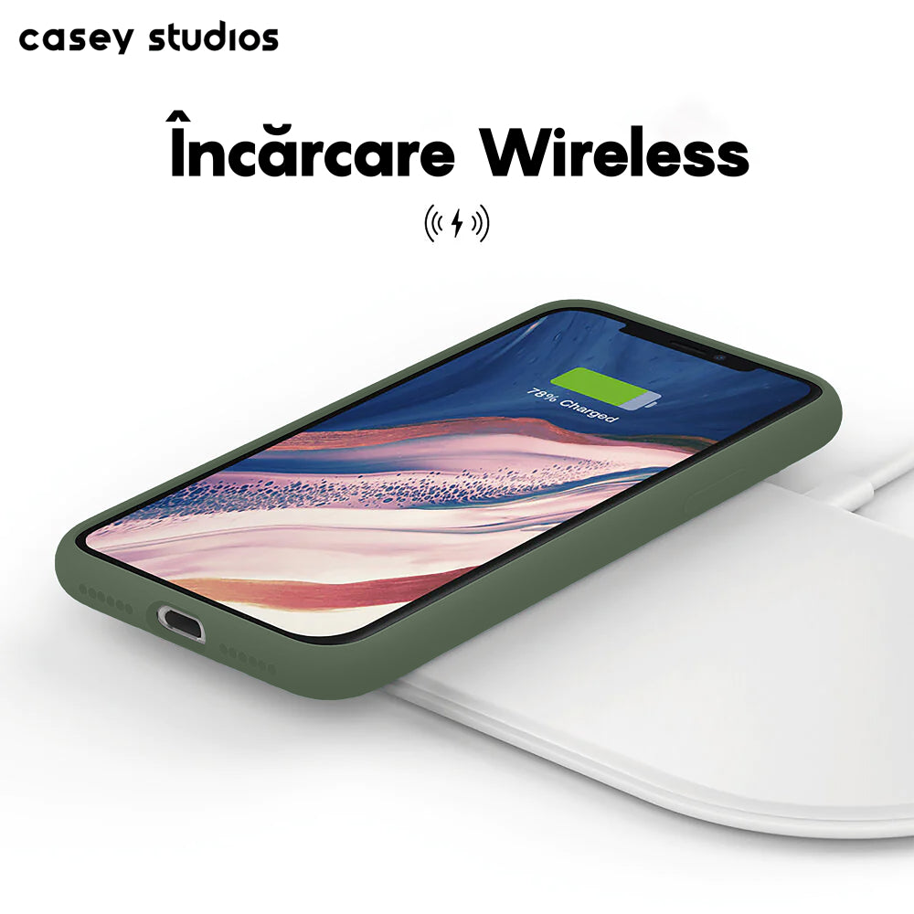 Husa Soft Silicone - iPhone 11 Pro - Webster Green
