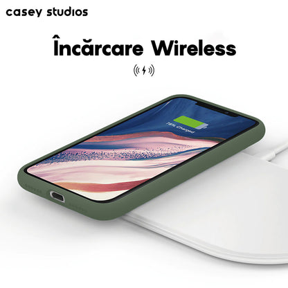 Husa Soft Silicone - iPhone 11 Pro - Webster Green