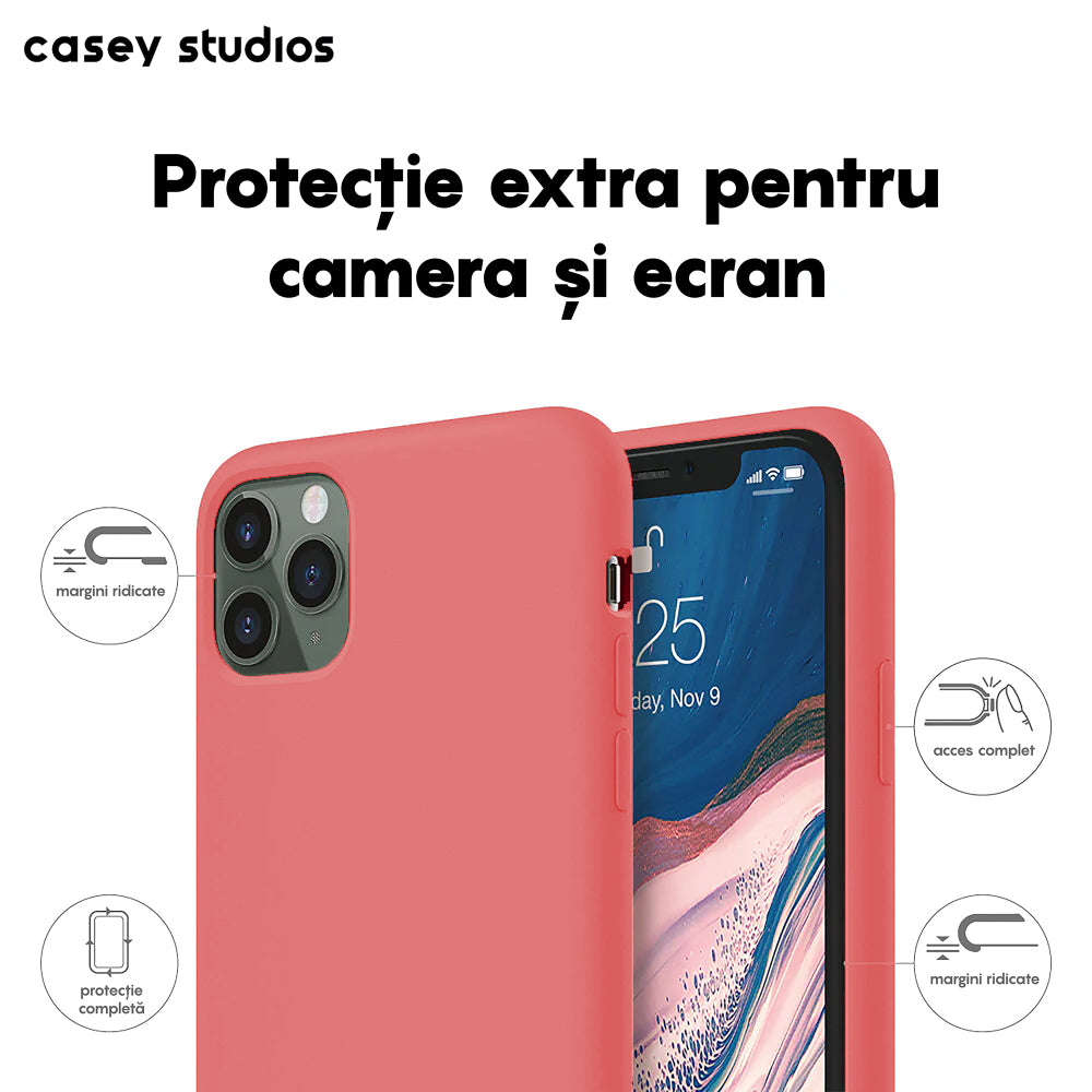 Husa Soft Silicone - iPhone 11 Pro Max - Roz
