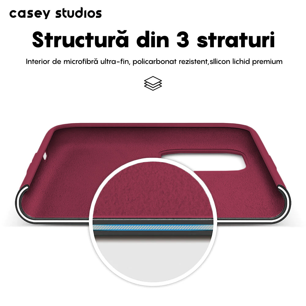 Husa Soft Silicone - iPhone 11 Pro Max - Burgundy