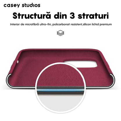 Husa Soft Silicone - iPhone 11 Pro Max - Burgundy