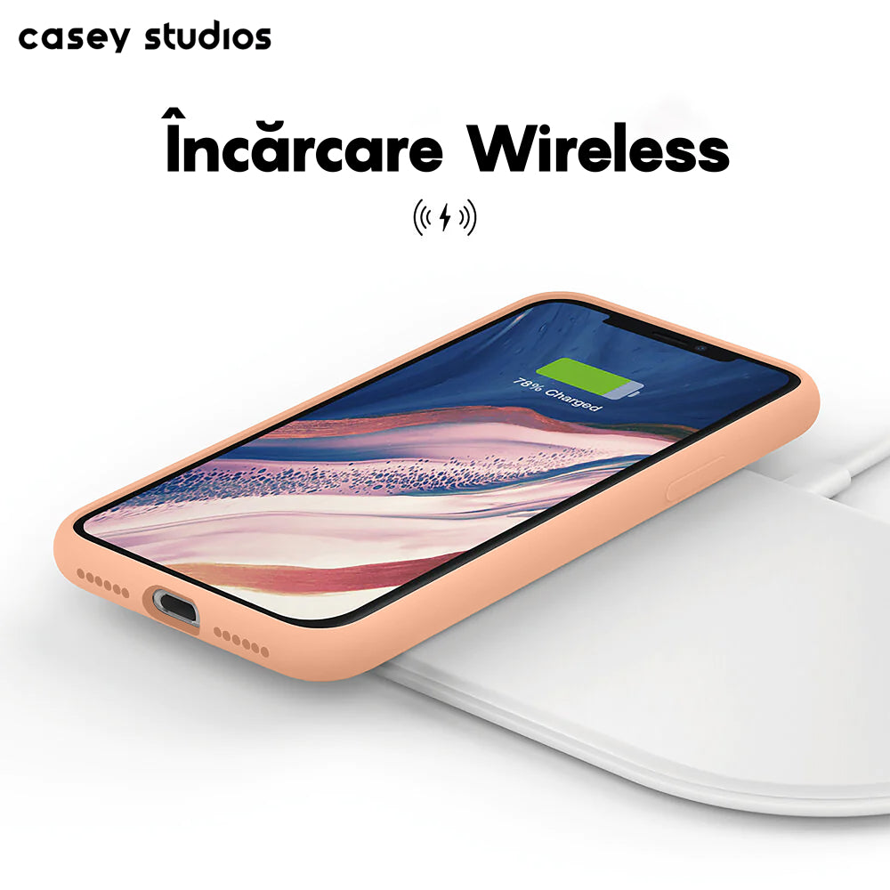 Husa Soft Silicone - iPhone 11 Pro Max - Pink Sand
