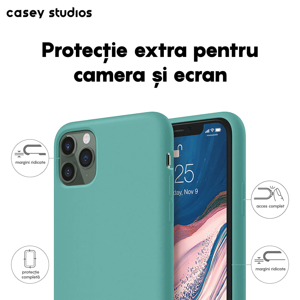 Husa Soft Silicone - iPhone 11 Pro Max - Turqoise