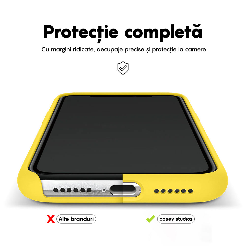 Husa Soft Silicone - iPhone 11 Pro Max - Yellow