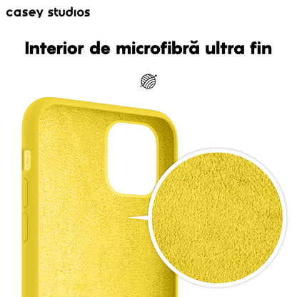 Husa Soft Silicone - iPhone 11 Pro Max - Yellow