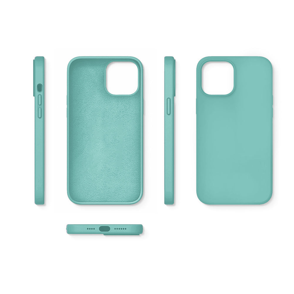 Husa Soft Silicone - iPhone 12/12 Pro - Turqoise