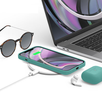Husa Soft Silicone - iPhone 12/12 Pro - Turqoise