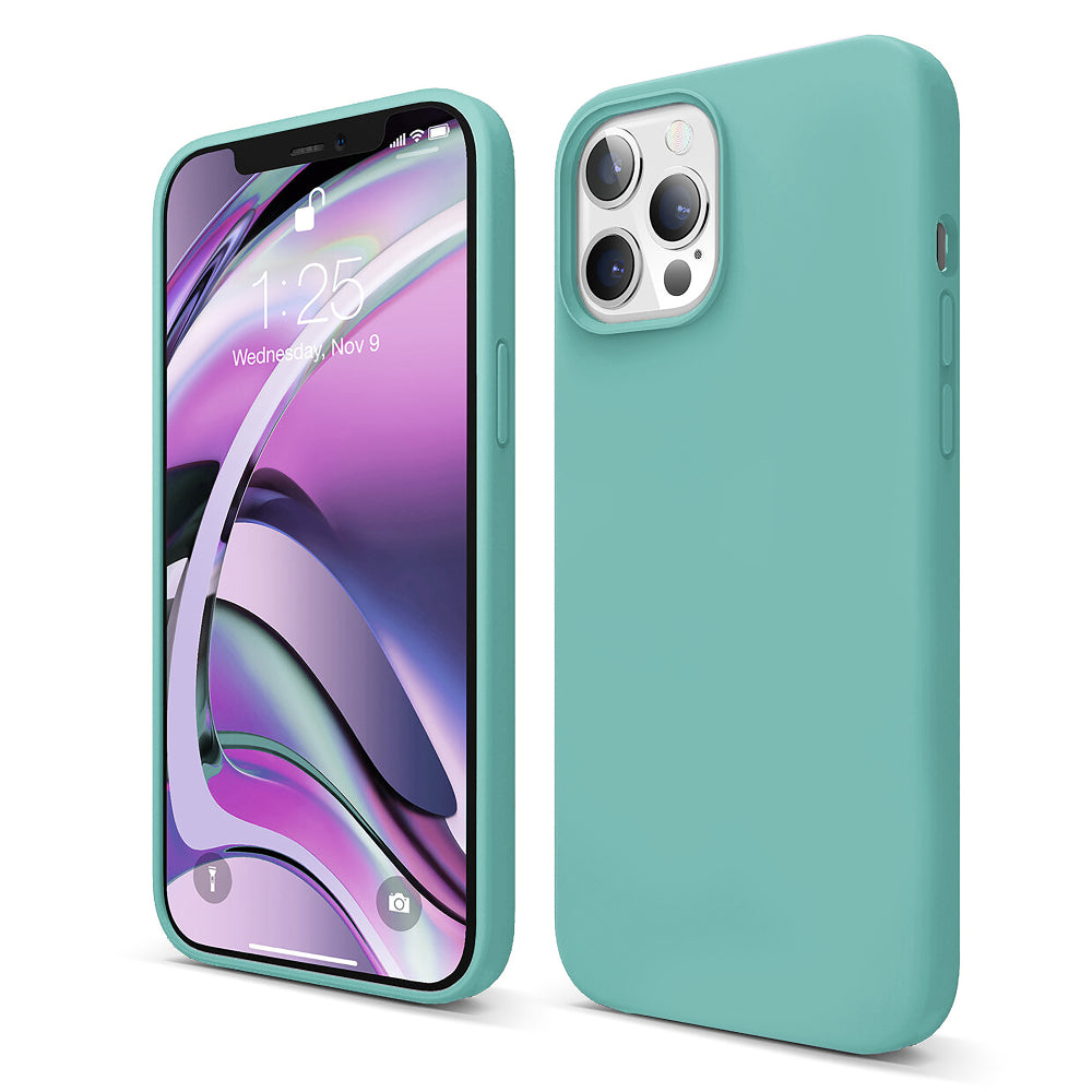 Husa Soft Silicone - iPhone 12/12 Pro - Turqoise
