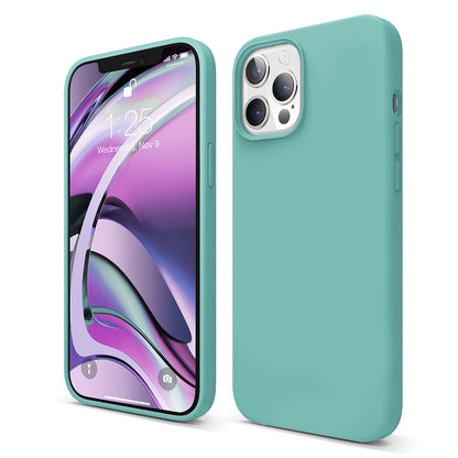 Husa Soft Silicone - iPhone 12/12 Pro - Turqoise