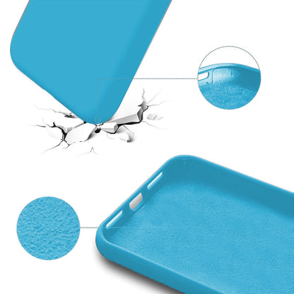 Husa Soft Silicone - iPhone 12/12 Pro - Cadet Blue