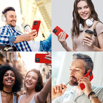 Husa Soft Silicone - iPhone 12 Mini - Red