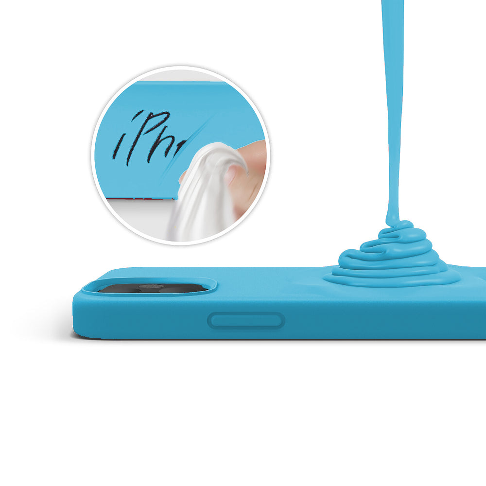 Husa Soft Silicone - iPhone 12 Mini - Cadet Blue