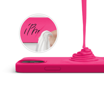 Husa Soft Silicone - iPhone 12 Mini - Fuchsia