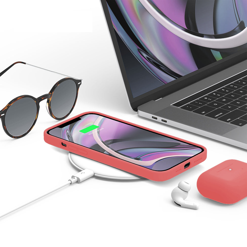 Husa Soft Silicone - iPhone 12 Pro Max - Roz