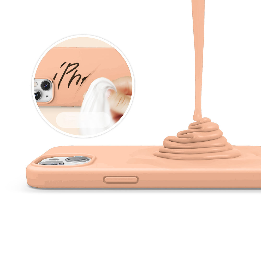 Husa Soft Silicone - iPhone 13 - Pink Sand