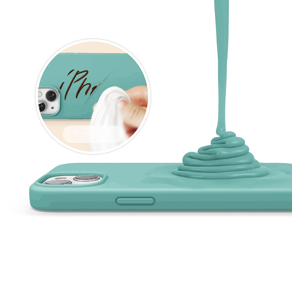 Husa Soft Silicone - iPhone 13 - Turqoise