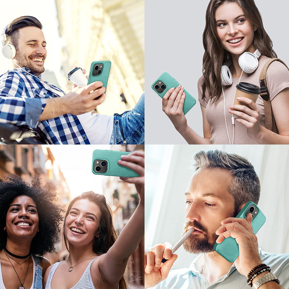 Husa Soft Silicone - iPhone 13 - Turqoise