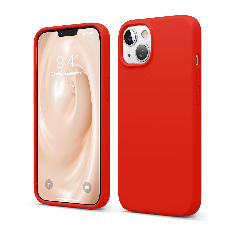 Husa Soft Silicone - iPhone 13 Mini - Red