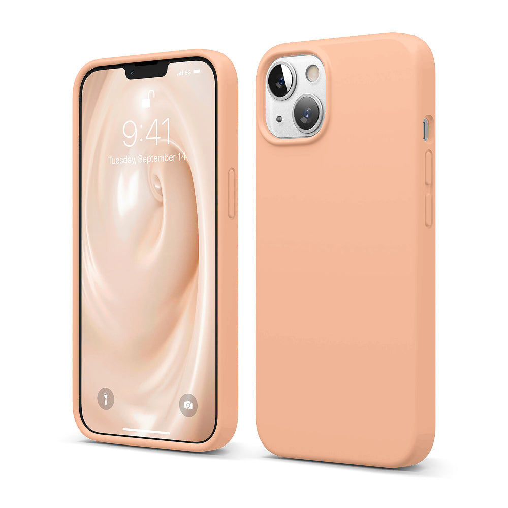 Husa Soft Silicone - iPhone 13 Mini - Pink Sand