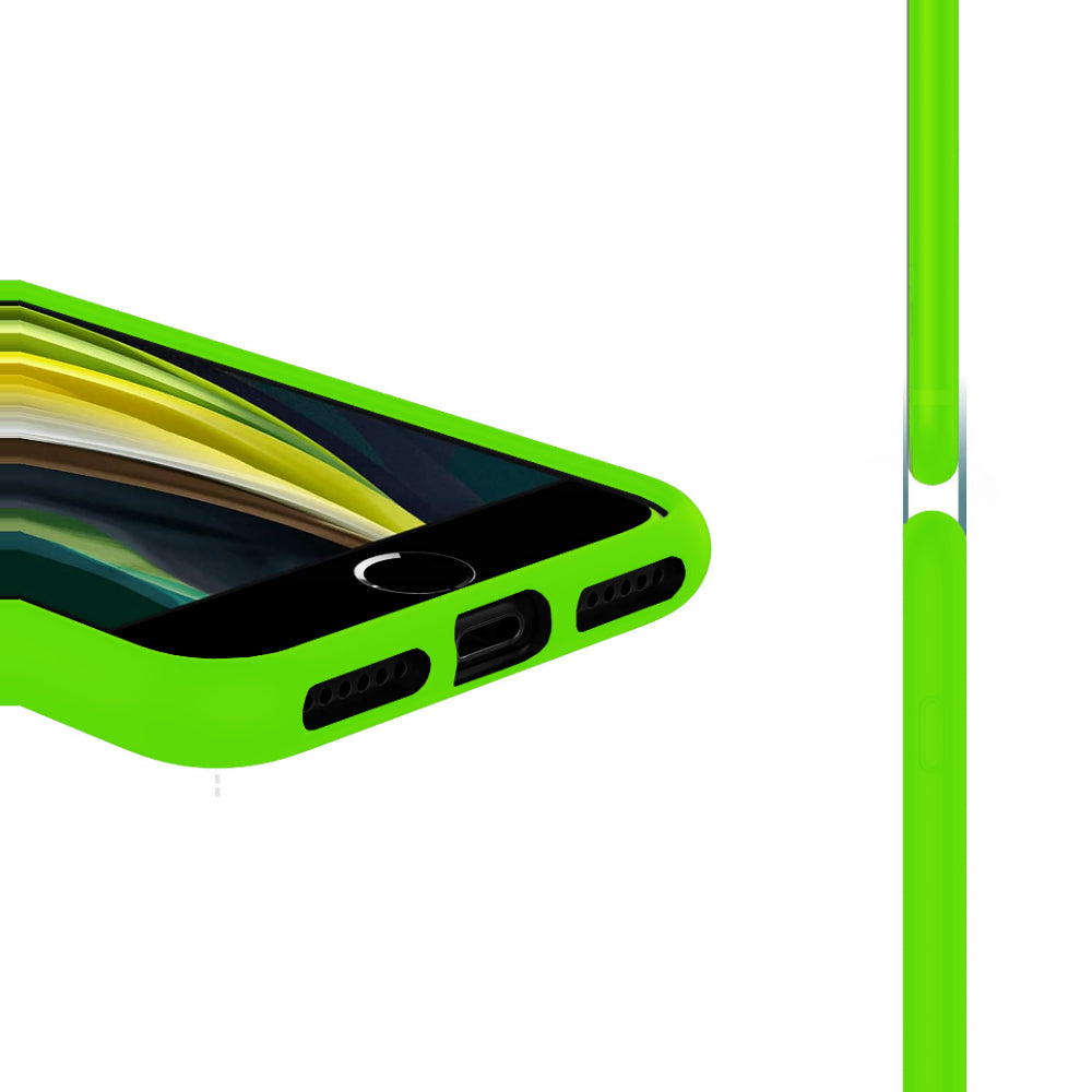Husa Soft Silicone - iPhone 13 Mini - Neon Green