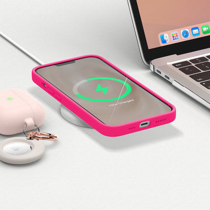 Husa Soft Silicone - iPhone 13 Mini - Fuchsia