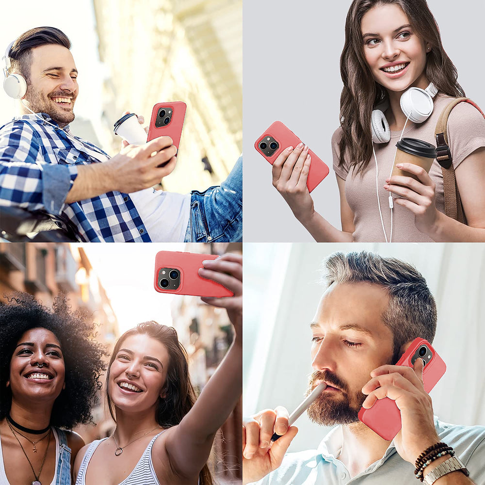 Husa Soft Silicone - iPhone 13 Mini - Roz