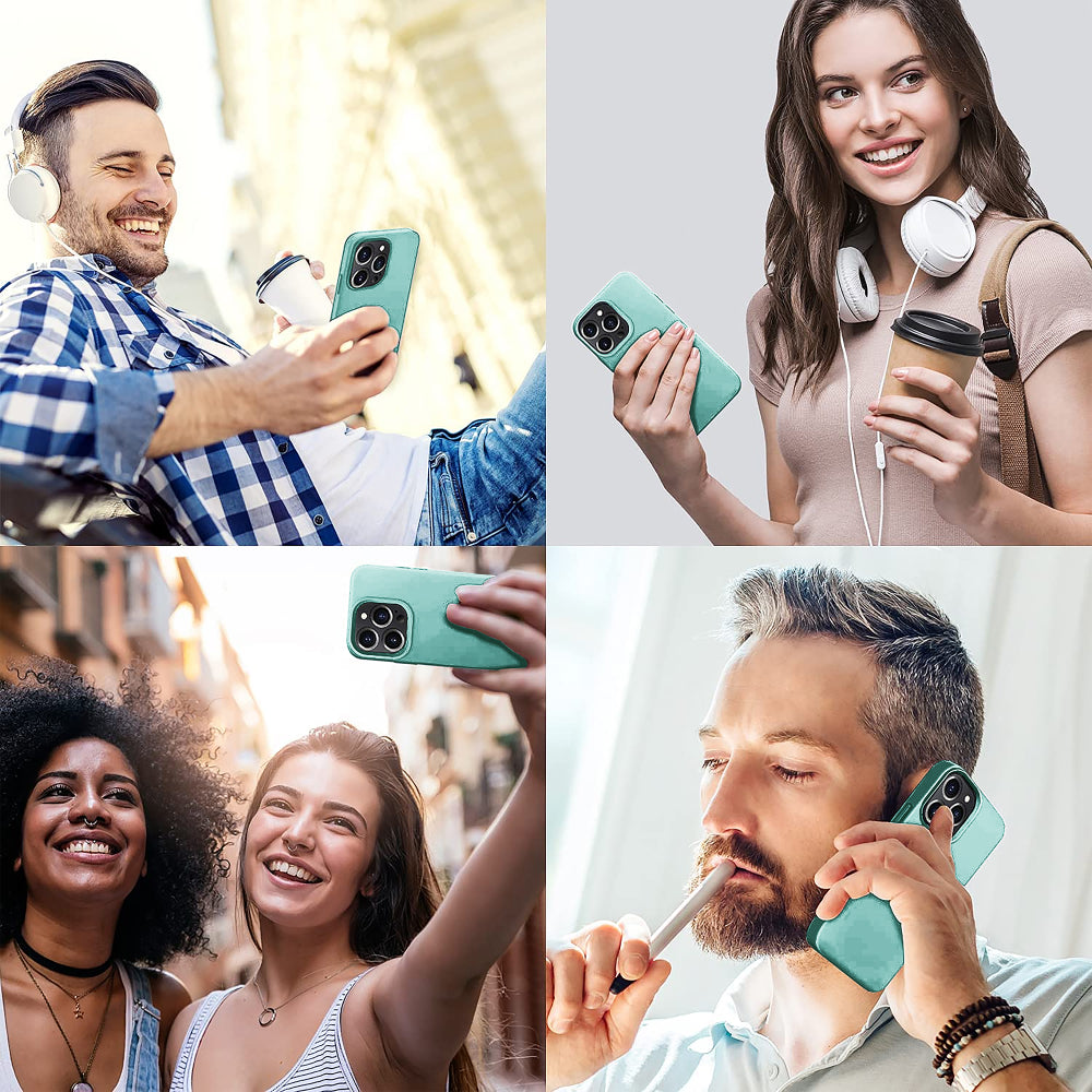Husa Soft Silicone - iPhone 13 Pro - Turqoise