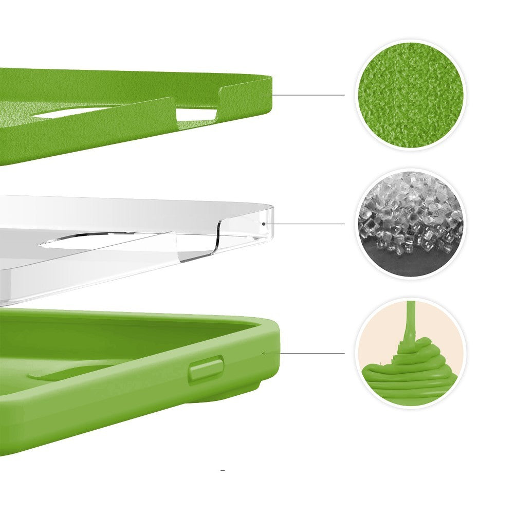 Husa Soft Silicone - iPhone 13 Pro - Acid Green