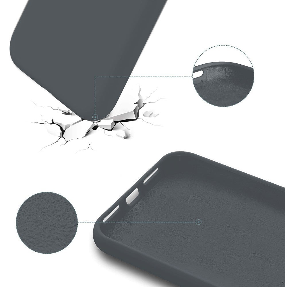 Husa Soft Silicone - iPhone 13 Pro - Dark Gray