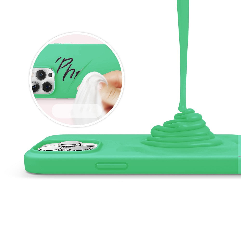 Husa Soft Silicone - iPhone 13 Pro - Emerald