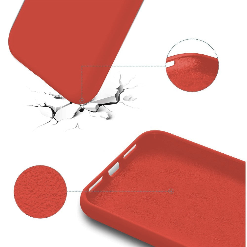 Husa Soft Silicone - iPhone 13 Pro - Orange