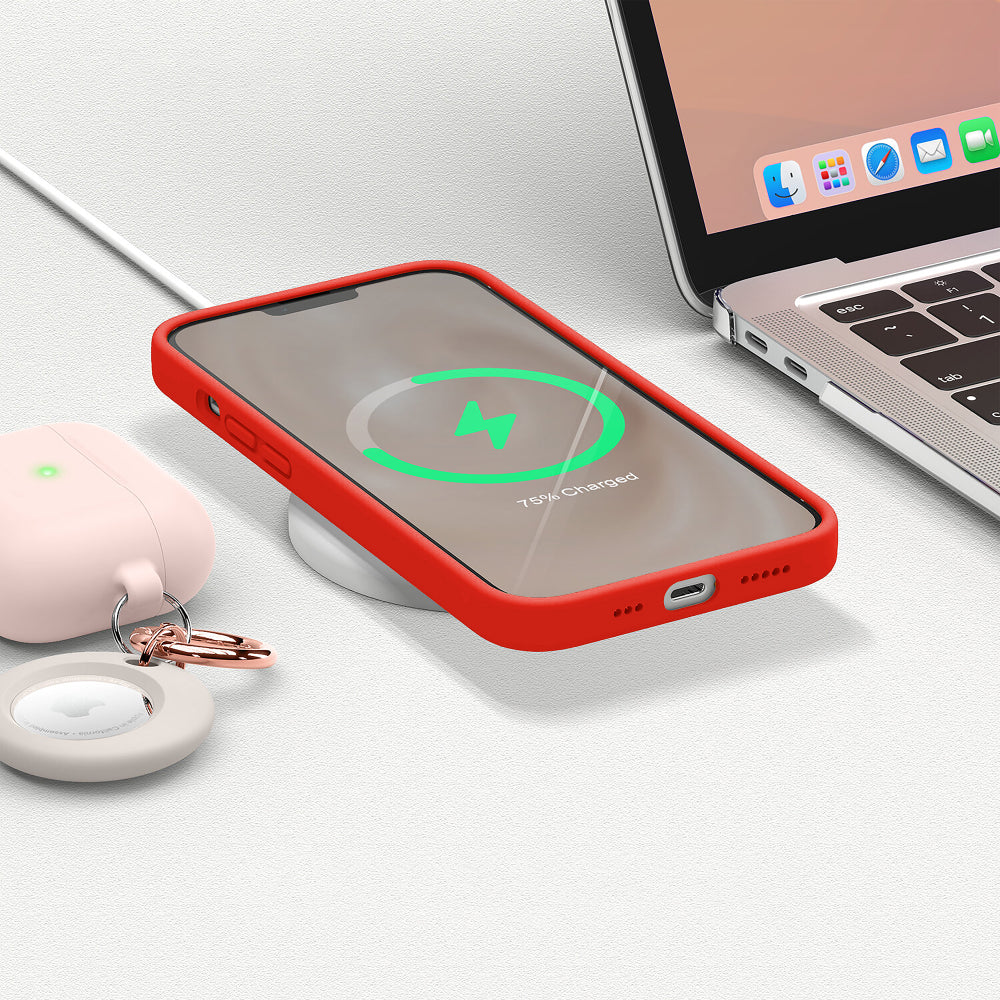 Husa Soft Silicone - iPhone 13 Pro Max - Red