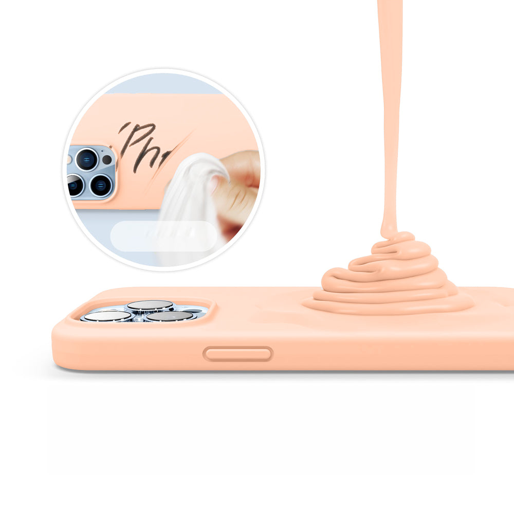 Husa Soft Silicone - iPhone 13 Pro Max - Pink Sand