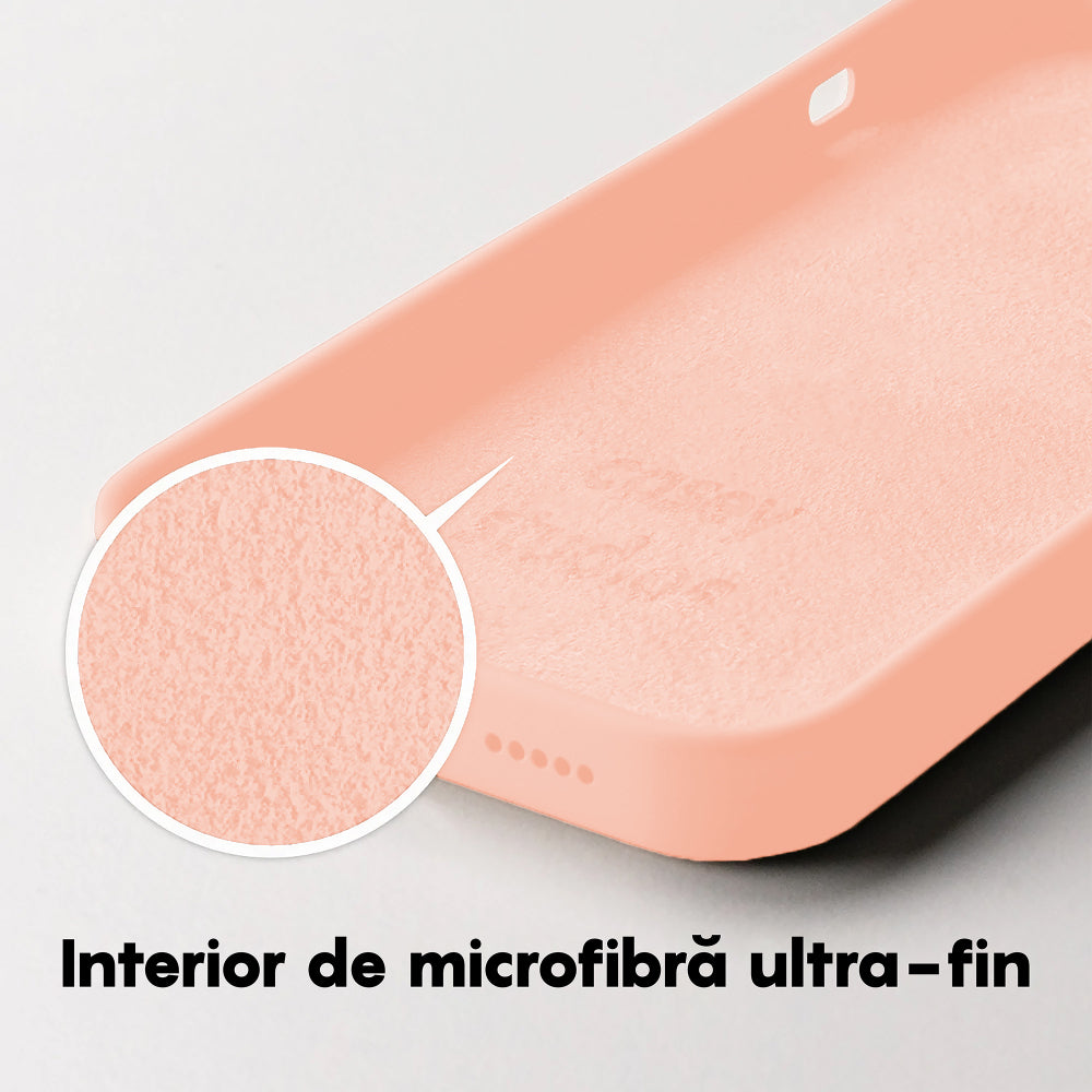 Husa Soft Silicone - iPhone 14 - Pink Sand