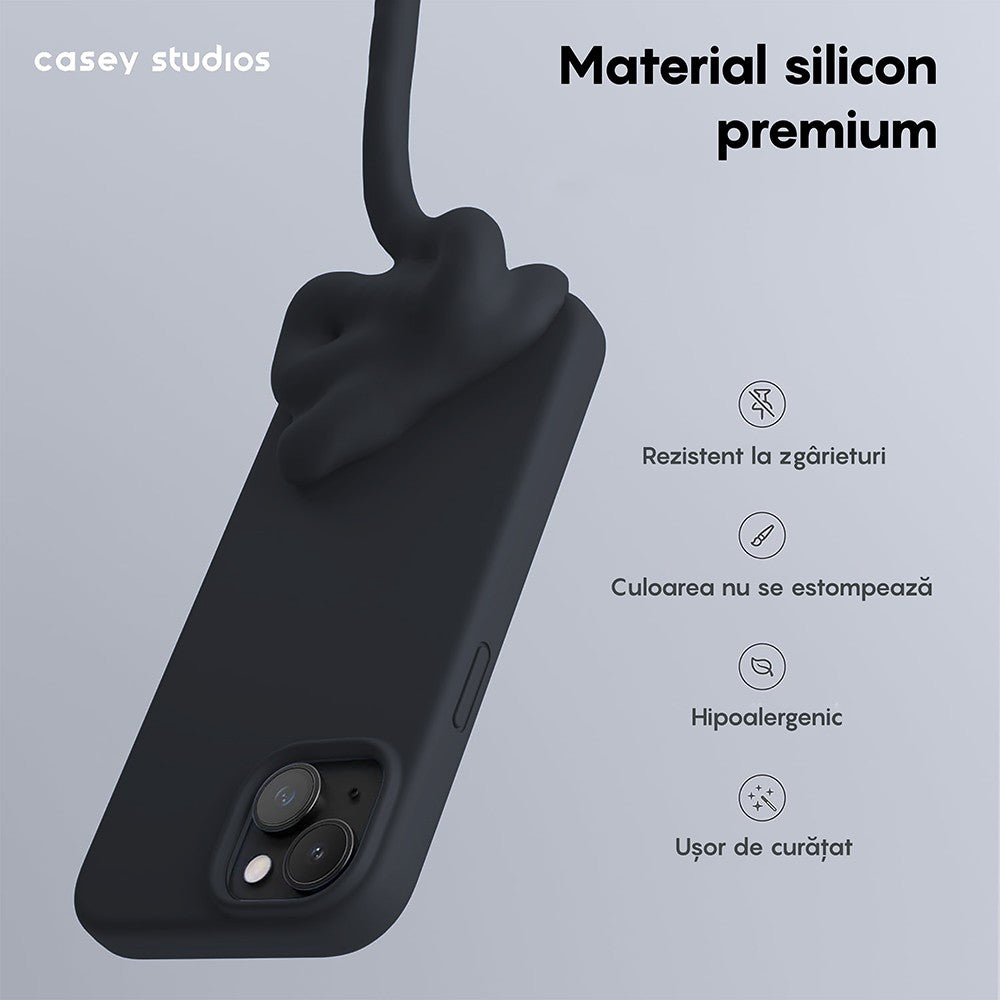Husa Soft Silicone - iPhone 14 - Midnight Blue