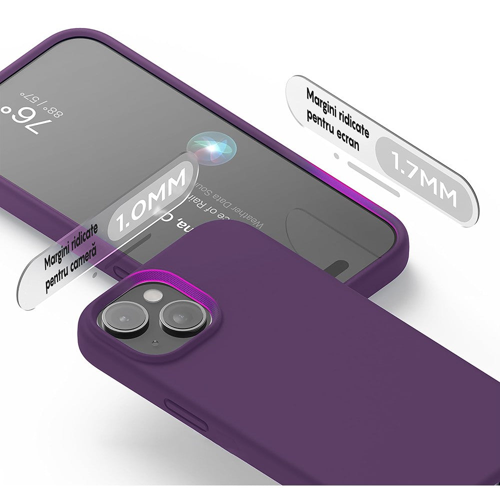 Husa Soft Silicone - iPhone 14 - Light Purple
